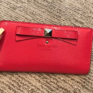 pink kate spade wallet